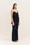 EMORY LACE RUFFLE CAMI (BLACK)