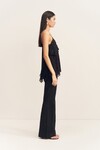EMORY LACE RUFFLE CAMI (BLACK)
