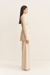 NEWMAN HOURGLASS BLAZER WITH BELT (PARCHMENT)