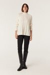CASHWOOL CABLE JUMPER (MILK)