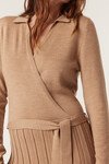 HOLLAND MERINO DRESS (CAMEL)