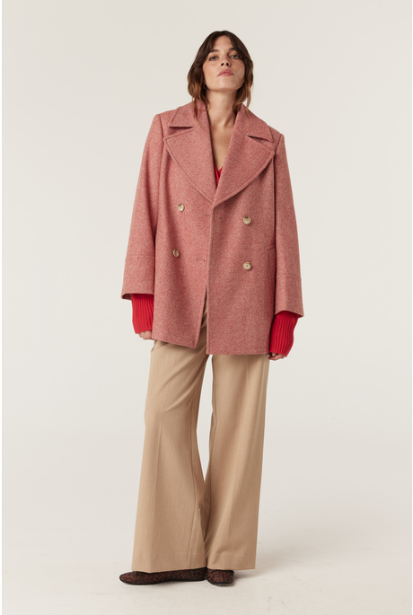 BRENAN COAT (RED TWILL)