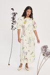 COURT MIDI DRESS (CREAM) 