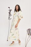 COURT MIDI DRESS (CREAM) 