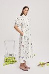 PLAY EMBROIDERED SHIRTDRESS (CREAM)