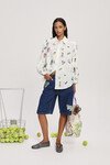 PLAY EMBROIDERED SHIRT (CREAM)