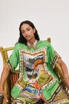 LUCKY PACE SILK SHIRT (MULTI) 