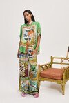 LUCKY PACE SILK PANT (MULTI) | PRE ORDER