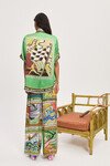 LUCKY PACE SILK PANT (MULTI) | PRE ORDER