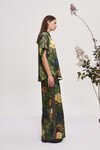 AVERY SILK SHIRT (GREEN) 