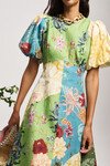 AVERY SPLICED MIDI DRESS (MULTI)