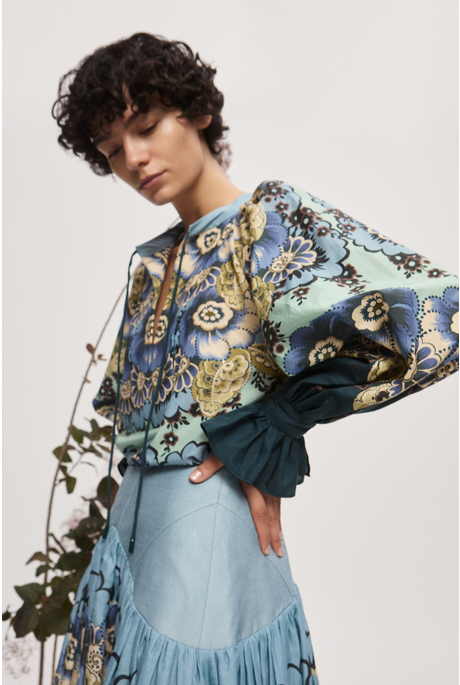 MADALENA TOP (BLUE)