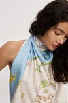 ANOUK SILK SCARF (BLUE)