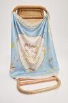 ANOUK SILK SCARF (BLUE)