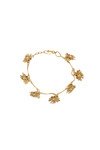 TEAM SPIRIT DAISY CHAIN BRACELET (GOLD)