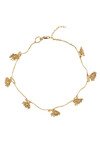 TEAM SPIRIT DAISY CHAIN NECKLACE (GOLD) 
