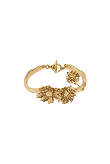 TEAM SPIRIT CLUSTER DAISY CUFF (GOLD) 