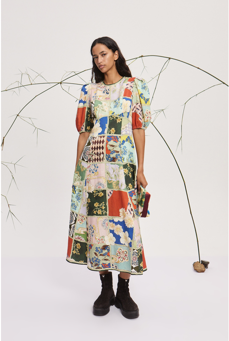 BIANCA MIDI DRESS (MULTI) | PRE ORDER