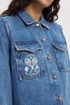STEPHI DENIM MINI DRESS (LIGHT INDIGO) | PRE ORDER