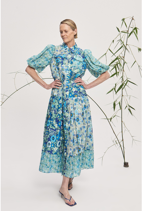 SACHA SHIRTDRESS (BLUE) | PRE ORDER