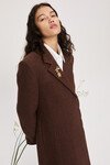 COURT COAT (CHOCOLATE) | PRE ORDER