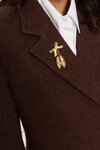 COURT COAT (CHOCOLATE) | PRE ORDER