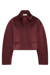 MERLOT CROPPED JACKET (BURGUNDY)