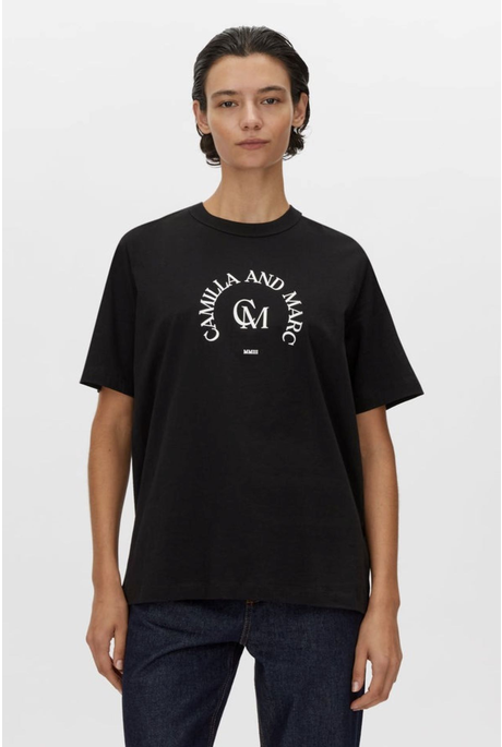 KARINE GRAPHIC TEE (BLACK) 