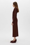 MAI LONG SLEEVE DRESS (ALMANDINE) 