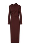 MAI LONG SLEEVE DRESS (ALMANDINE) 