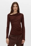 MAI LONG SLEEVE TOP (ALMANDINE) 