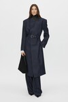 CLEMENCE BLAZER COAT (NAVY PINSTRIPE) 