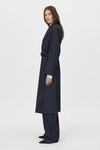 CLEMENCE BLAZER COAT (NAVY PINSTRIPE) 