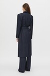 CLEMENCE BLAZER COAT (NAVY PINSTRIPE) 