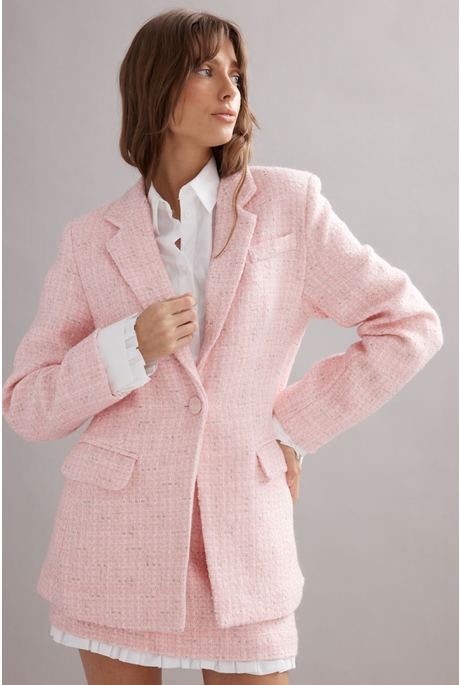 FELIX BLAZER (PINK TWEED)