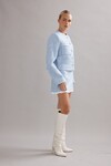TWIGGY JACKET (BLUE TWEED)
