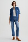 BRINLEY MID RISE STRAIGHT JEANS (IRIS)