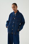 CARMEN DENIM JACKET (WASHED INDIGO)