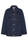 CARMEN DENIM JACKET (WASHED INDIGO)