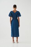 HARPER DENIM MIDI DRESS (CLASSIC WASH)
