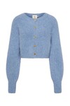 CELINE FLUFFY CARDIGAN (BLUE SKY)