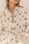 BELLA BLOUSE (FLOWER CERAMICS)