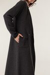 AVA MERINO KNIT COAT (CHARCOAL)