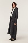 AVA MERINO KNIT COAT (CHARCOAL)