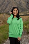 EVER BE ROUND NECK SWEATER (GREEN)