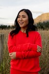 EVERY BE ROUND NECK SWEATER (COCKTAIL)
