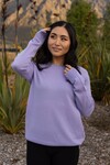 EVER BE ROUND NECK SWEATER (LAVENDULA)
