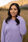 EVER BE ROUND NECK SWEATER (LAVENDULA)