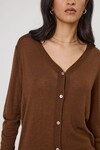 ALTO MERINO CARDIGAN (WALNUT)