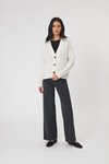 COPENHAGEN CABLE KNIT CARDIGAN (ECRU)